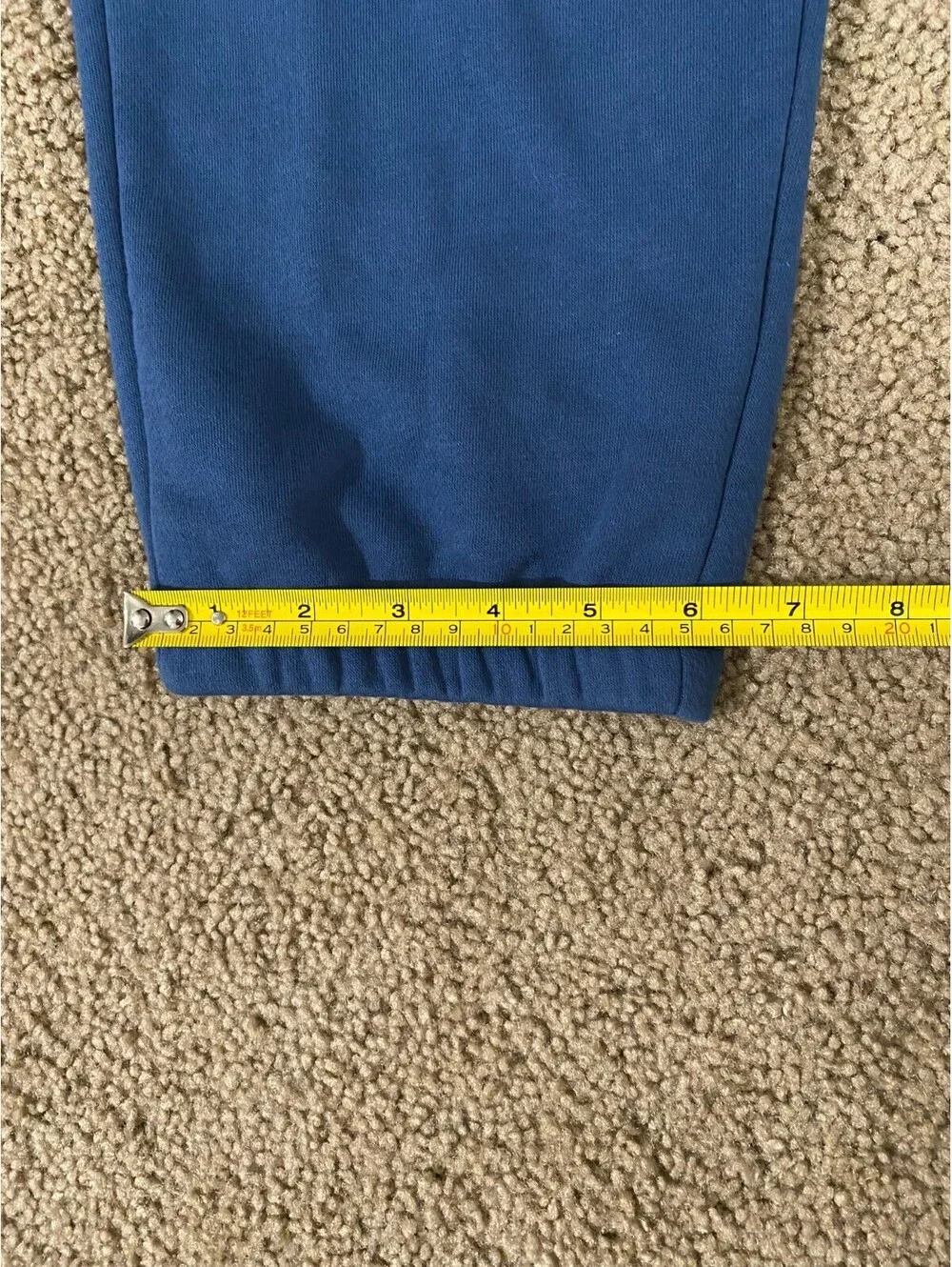 Gap x Disney Joggers Pants Unisex Adults L Blue Cotton Mickey Mouse Athleisure